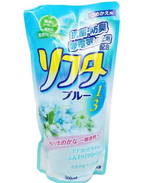 KANEYO SOAP ANTIBACTERIAL AGENT COMBINATION SOFTER BLUE 1/3 REFILL КОНДИЦИОНЕР ДЛЯ БЕЛЬЯ, АНТИБАКТЕР