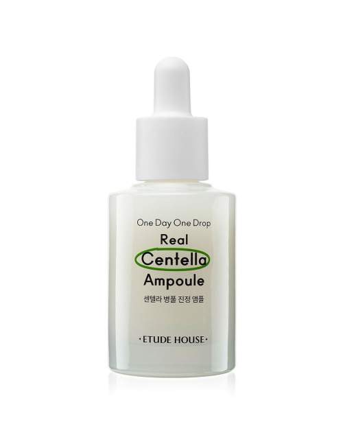 ETUDE HOUSE СЫВОРОТКА С ЦЕНТЕЛЛОЙ ONE DAY ONE DROP REAL CENTELLA AMPOULE, 30МЛ
