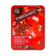 MAY ISLAND REAL ESSENCE MASK PACK POMEGRANATE МАСКА-САЛФЕТКА ДЛЯ ЛИЦА ГРАНАТ, 25МЛ
