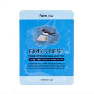 FARMSTAY VISIBLE DIFFERENCE MASK SHEET BIRDS NEST МАСКА-САЛФЕТКА ЛАСТОЧКИНО ГНЕЗДО, 23МЛ