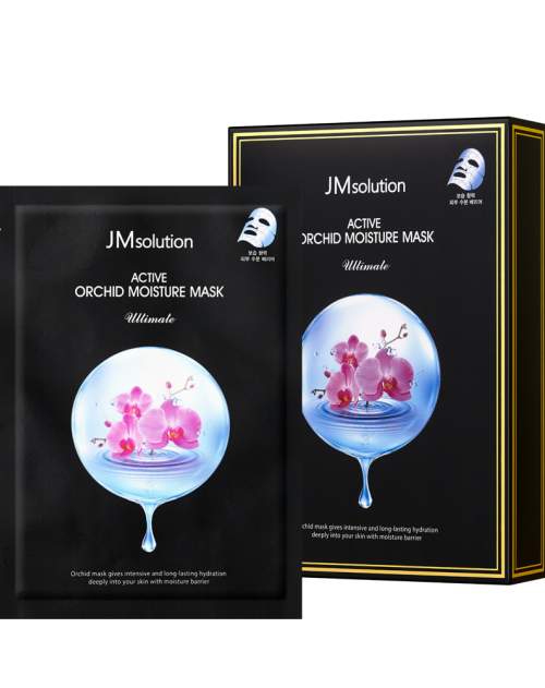 JMSOLUTION ACTIVE ORCHID MOISTURE MASK ULTIMATE МАСКА-САЛФЕТКА Д/ЛИЦА, 30МЛ