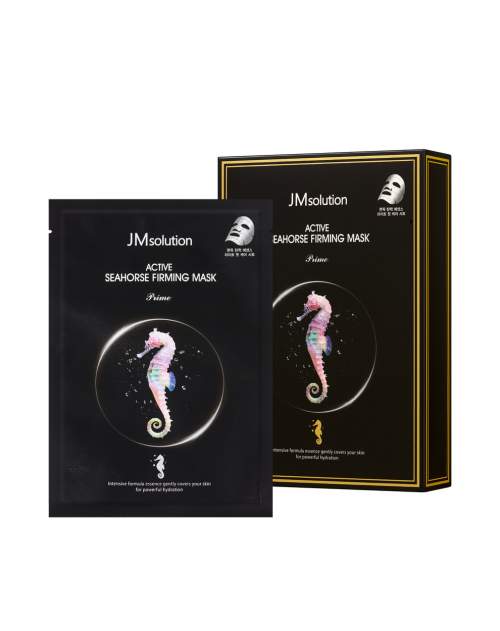 JMSOLUTION ACTIVE SEAHORSE FIRMING MASK PRIME МАСКА-САЛФЕТКА Д/ЛИЦА, 30МЛ