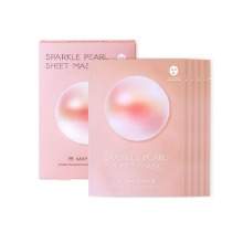 MAY ISLAND SPARKLE PEARL SHEET MASK МАСКА-САЛФЕТКА ДЛЯ ЛИЦА "ЖЕМЧУГ", 30Г